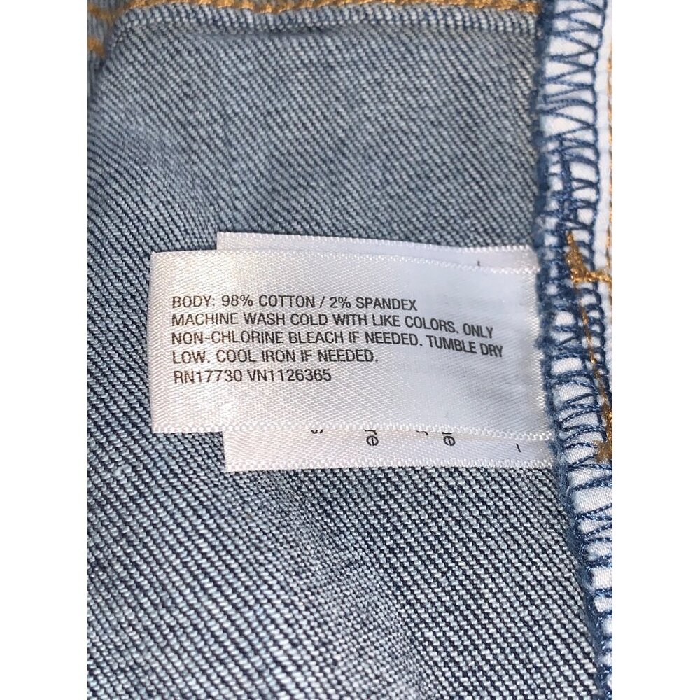 Ava & Viv Womens High Rise Dark Blue Denim Jeans Flare Stretch Plus Size 24 - Picture 8 of 14